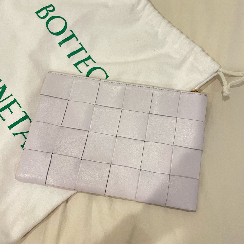Bottega Veneta Lilac Clutch